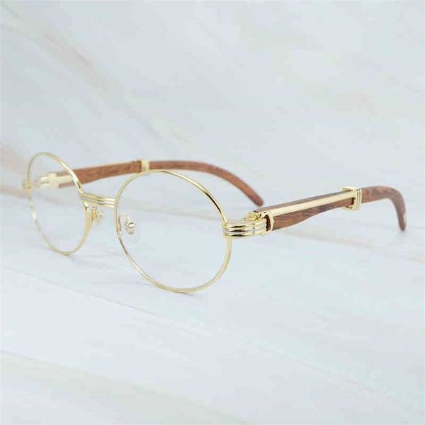

2023 designer glasses model clear eyeglasses frames fashion buffalo horn luxury wooden roud protect eyewear cs4d sunglasses, White;black