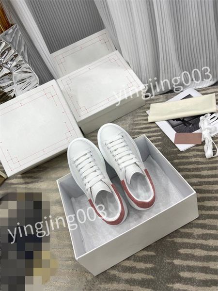 

2023 men womens fashion shoes lace-up flat platform designer sneaker black genuine leather air cushion sneakers hl210706