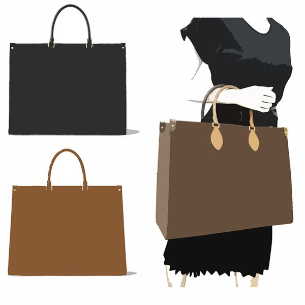 

Best Dupes Designer Bag Women Shopping Bags Luxury Ladies Leather Tote Bag GM MM Size Womens Black Crossbody Bag No Box 5A Quality