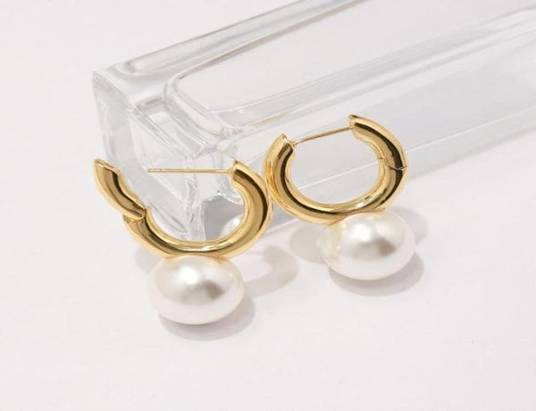 

stainless steel fashion stud earring personality exquisite peal letter tassel long gold silver earrings for woman8097238, Golden;silver