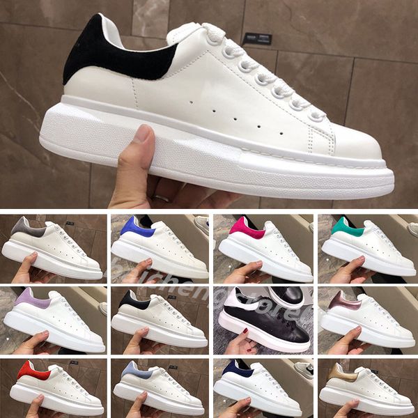 

casual shoes espadrilles trainers women flats platform sneakers designer oversized white black leather luxury velvet suede womens lace up b8