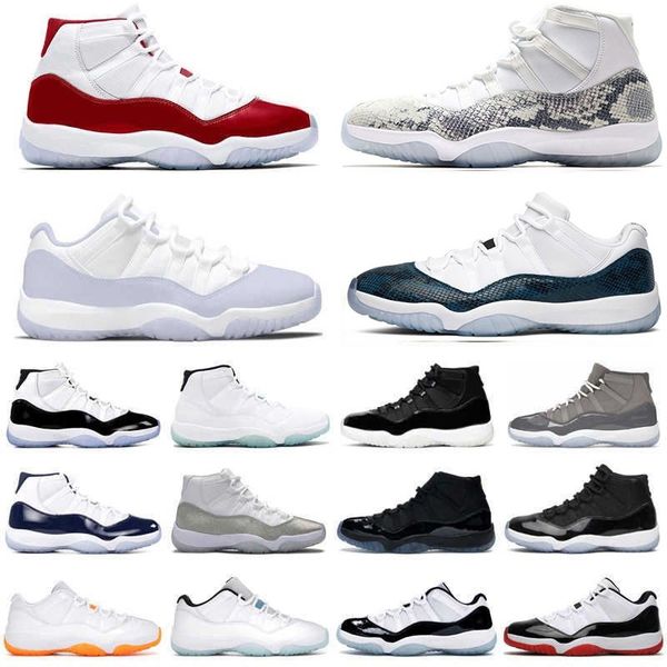 

jumpman 11 11s men women basketball shoes cherry pure violet cool grey bred anniversary snakeskin concord pantone gamma sports legend glitte