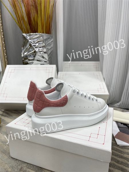 

new men womens fashion shoes lace-up flat platform designer sneaker black genuine leather air cushion sneakers hl210706