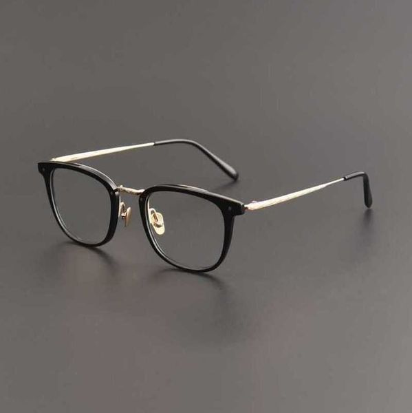 

20% off for luxury designers japanese hand-made plate eyeglass frame female personality artistic myopia can be matched with a number of anti, White;black