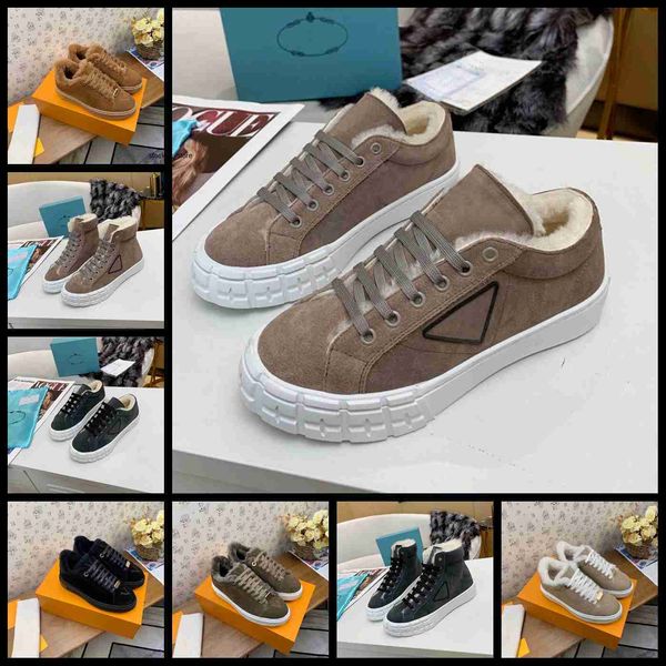 

luxury sneakers designer casual shoes brand sneaker man woman trainer real leather running shoes ace boots by shoebrand w162 06, Black