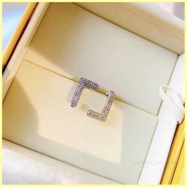

designer earring designers diamond earrings gold stud earring 925 silver for women love stud buzatue luxury jewelry hoops with box, Golden;silver
