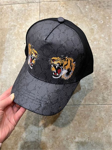

desingers letter baseball cap woman caps manempty embroidery sun hats tiger snake fashion leisure design block hat 10 colors embroidered was, Blue;gray