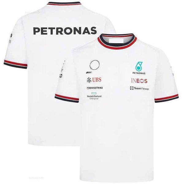 

men's t-shirts for mercedes benz racing team keto f1 am 2023 season petronas motorsport men breathable casual short sleeve t shirt summ, White;black