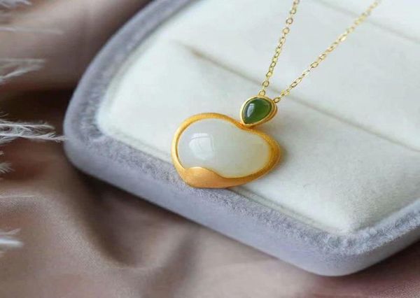 

lockets lanzyo 925 sterling silver natuarl white jasper fine jewelry send necklace pendant women bridaljcz172201aghb17469329