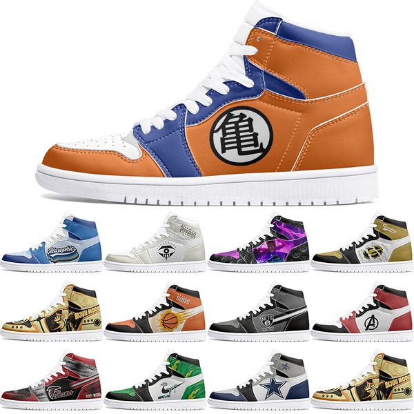 

Customized Shoes 1s DIY shoes Basketball Shoes damping males 1 Women 1 Anime Customized Character Trend Versatile Outdoor Shoe