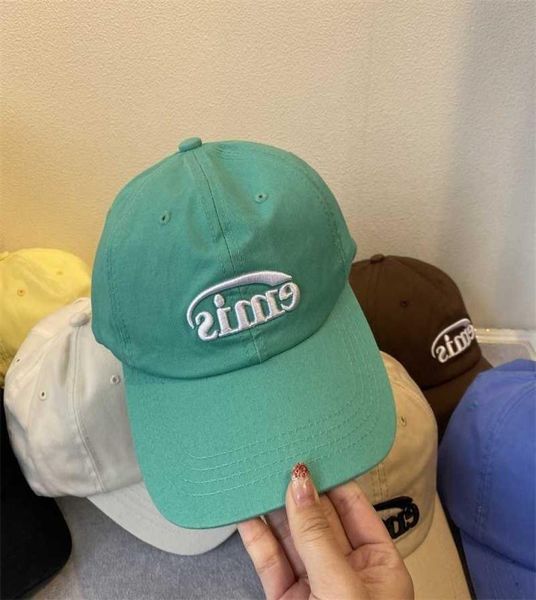 

2022emis cap iu song huiqiao same men039s and women039s sunshade caps signature casual baseball cap fashion brand caps child5986274, Blue;gray