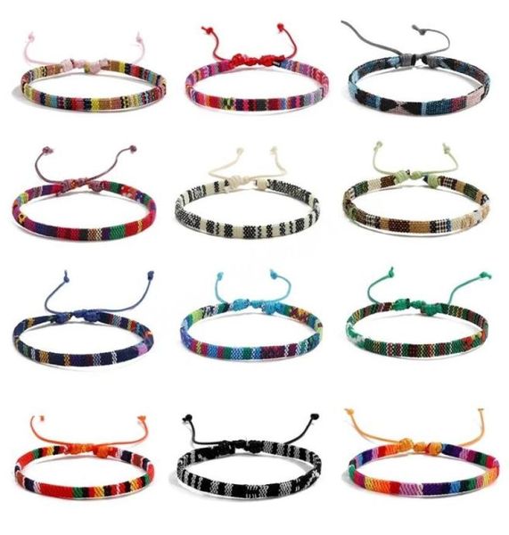 

bohemian adjustable woven bracelet for women bracelet charms men039s fashion boho handmade couple bracelets jewelry3464388, Golden;silver