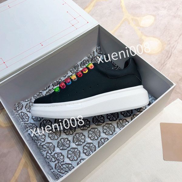 

new brand mens casual shoes designer women travel leather lace-up sneaker fashion running trainers letters woman shoe flat printed gym sneak, Red;white