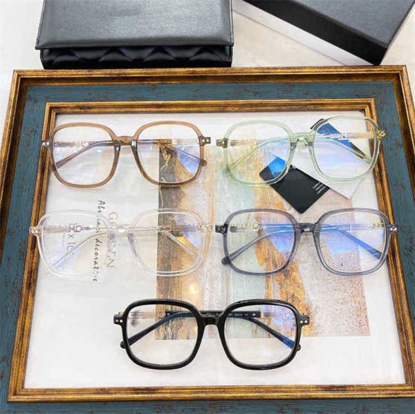 

men's luxury designer the same type of letter leg myopia eyeglass frame female ch3926 plain small face, White;black