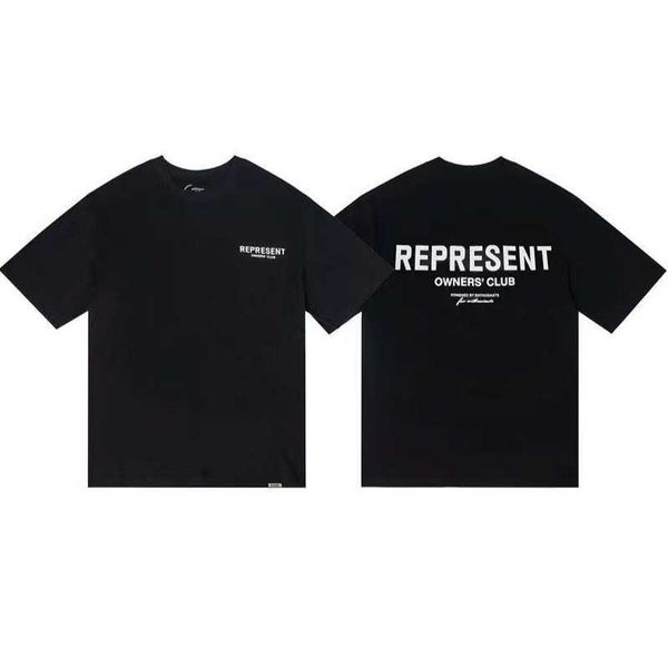 

mens represents t shirt womens designer t shirts hip hop fashion printing cotton short sleeve fashion and breathability man tshirt polo ces, White;black