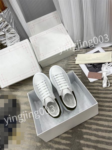

2023 casual shoes classic men women calfskin shoes ceilingvintage sneakers reflective sneaker print leisure shoes hl210706, Black