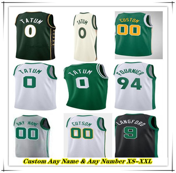 

Printed Boston City Edition Basketball Jersey Jayson Tatum Jaylen Brown Kristaps Porzingis Derrick White Jrue Holiday Dalano Banton Horford Pierce Allen Russell, Orange