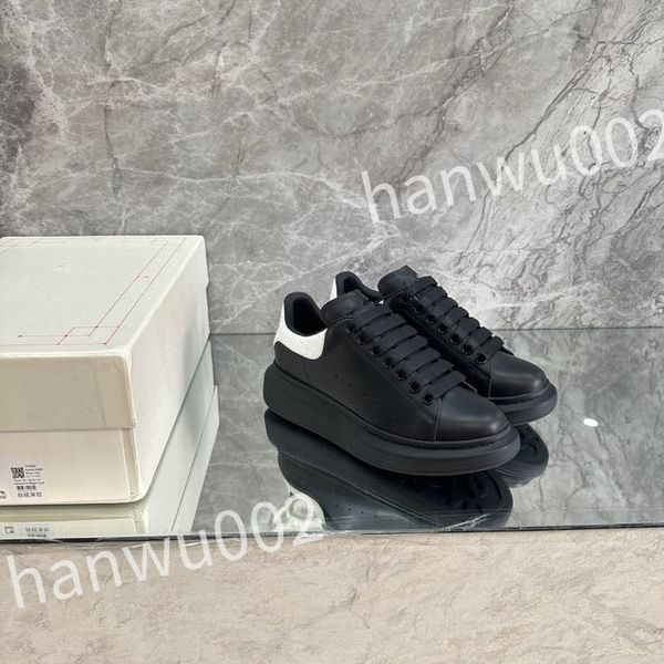 

new casual shoes womens travel leather lace-up fashion lady flat designer running trainers letters woman shoe platform men gym sneakers, Black