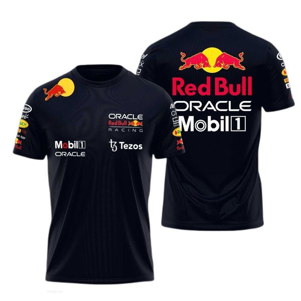 

men's t-shirts 2023 racing fan summer print male female red animal sportswear breathable crewneck t-shirt men's f1 sweatshirt men&, White;black
