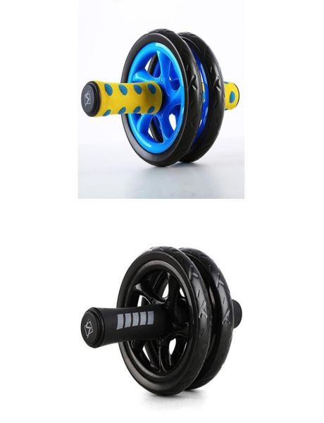 

silence healthy belly wheel double abdomen core abs workout roller woman man trolley wheels motion bodybuilding equipment 22zd k22696175
