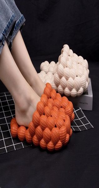 

slides women cute bubble ball womens slippers summer new lover eva bathroom slides home indoor antiskid sandals shoes3280770, Black