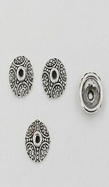 

500pcs antique silver zinc alloy crafted bead caps 10mm diy jewelry3072916