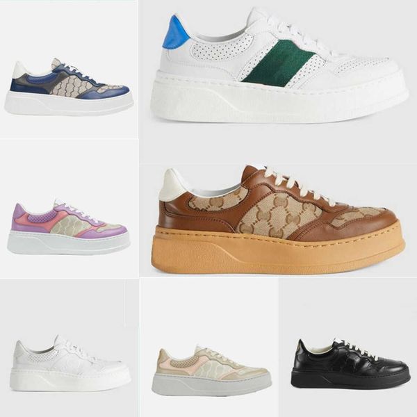 

lace ggity retro 2022 lovers new designer up mens fashion casual leather shoes womens sneakers flats sneaker sports run skateboard basketbal, Black