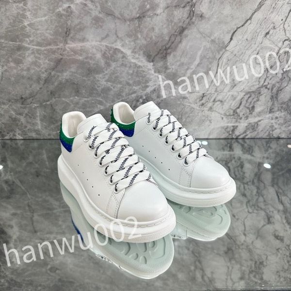 

2023 excellent designer sneakers men women casual shoes trainers luxury calfskin sneaker fashion platform solid heighten shoe, Black