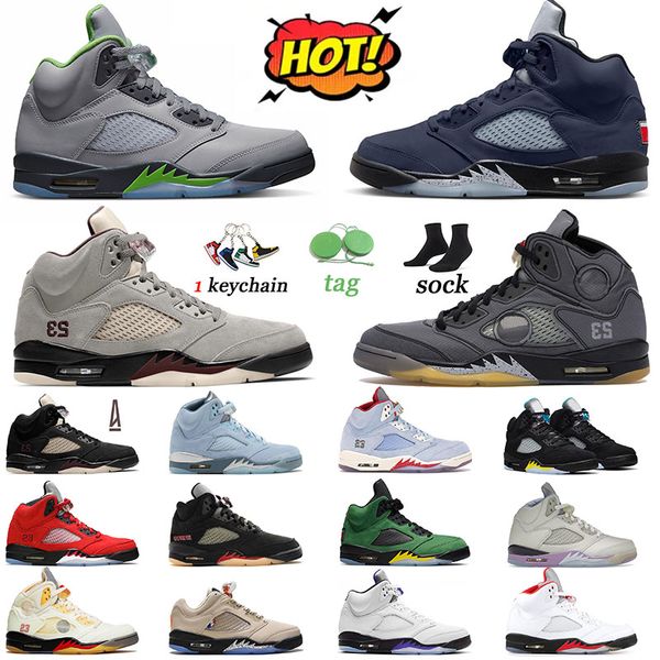 

jumpman 5 light bone basketball shoes original sneakers men women 5s black muslin green bean offs noir raging aqua ice blue blue bird unc tr