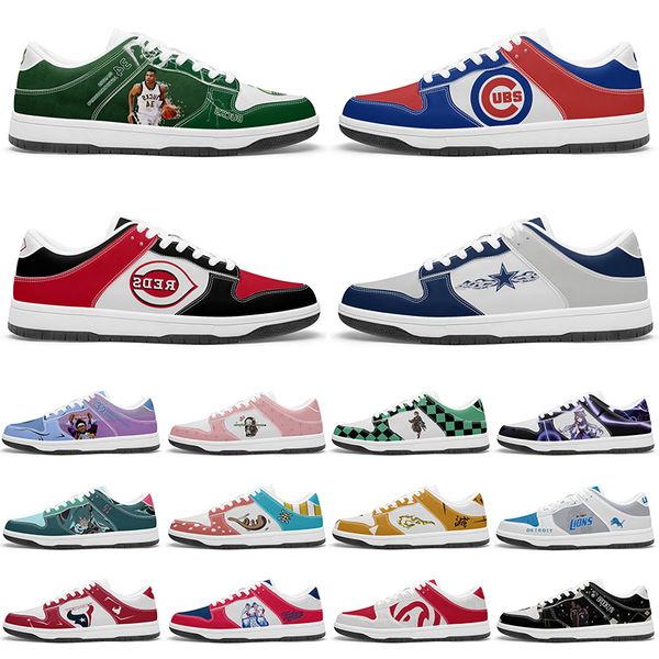 

custom beautiful fashionable Glossy Diy shoes mens womens clean fashion outdoor sneakers sports trainers JY-A130