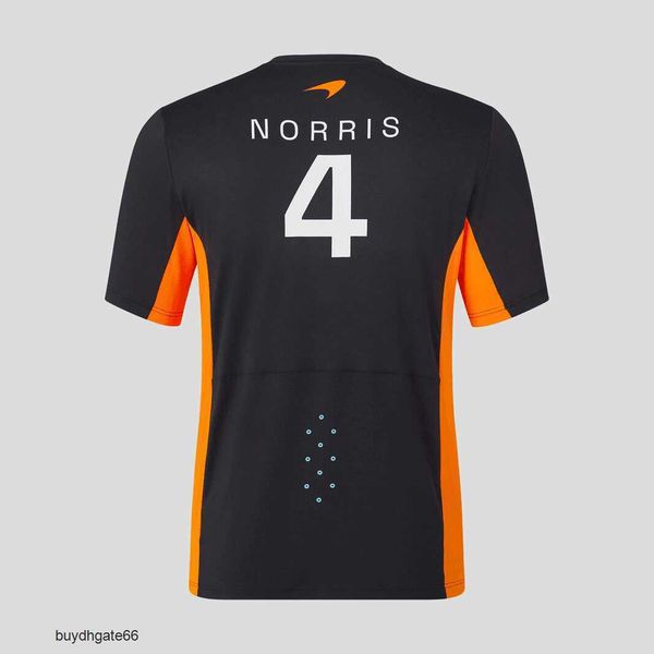 

2wtg men's fashion t shirt 23 latest f1 formula one racing mclaren 4 norris 81 piastri professional team clothing oversize breathable c, White;black