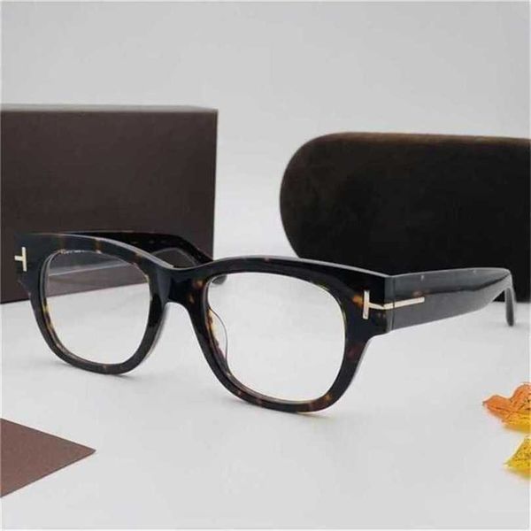

2023 fashion designer new sunglasses vintage tf5040 optical eyeglasses frames fashion acetate women reading myopia prescription men women, White;black