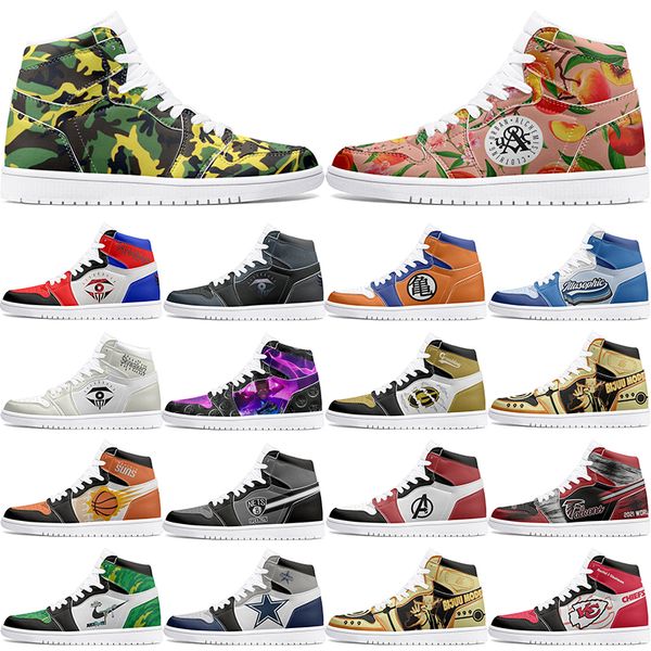 

Customized Shoes 1s DIY shoes Basketball Shoes damping Men Women shoe Anime Customized Character Trend Versatile Outdoor sneaker