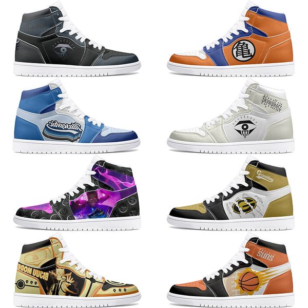 

Customized Shoes 1s DIY shoes Basketball Shoes winter autumn damping male 1 Women's 1 Anime Customized Character Hsome Outdoor Shoe