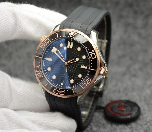 

fashion luxury man watch designer fashion wristwatch men watches luxury 42mm wristwatch automatic mechanical movement sport stainless steel, Slivery;brown