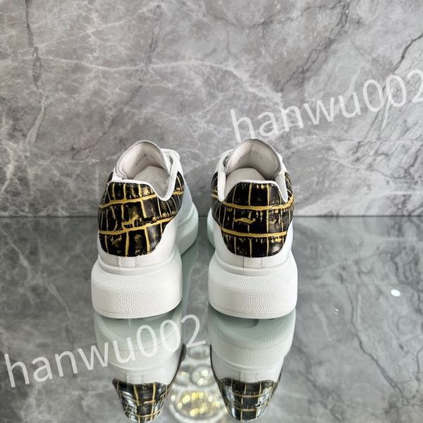 

new luxury casual shoes women travel leather lace-up fashion lady flat designer running trainers letters woman shoe platform men gym sneaker, Black