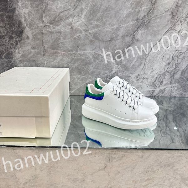 

excellent designer sneakers men women casual shoes trainers luxury calfskin sneaker fashion platform solid heighten shoe, Black