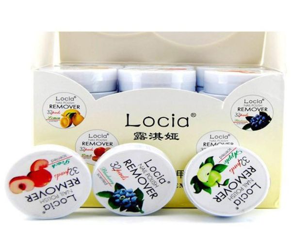 

locia nail polish remover nontoxic fruit flavor cotton nail towel cleaner uv gel nail polish remover6329642