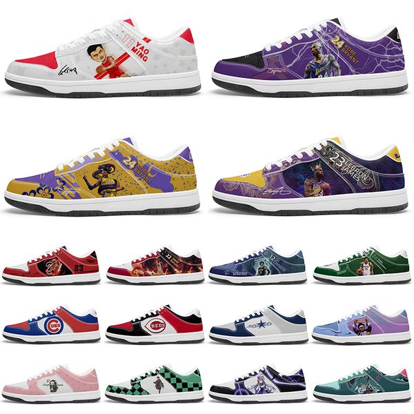 

custom beautiful fashionable Glossy Diy shoes mens womens fashion outdoor sneakers sports trainers JY-A131