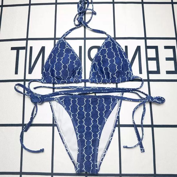 

bikinis set low waist bandage swimwear textile fashion lady letter printed swimsuit backless designers bikini set, White;black