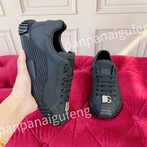 

2023 new luxury leather casual business shoes fashion classic comfortable slip on spring autumn round toe, Black