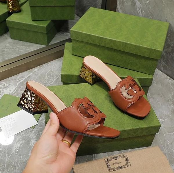 

2023 new slipper designers slippers for men women floral slides woman flats platform sandals rubber sole mule flip flops causal shoes slider, Black