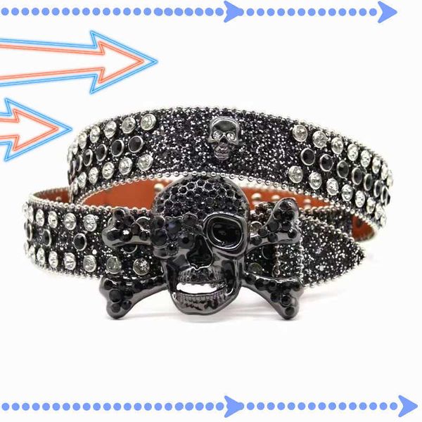 

Designer Bb Simon Belts for Men Women Shiny diamond belt Black on Black Blue white multicolour with bling rhinestones as gift122111W211222222