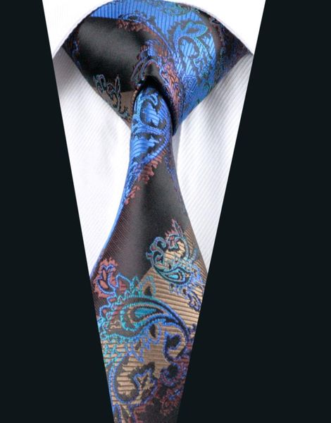 

classic silk necktie for men 85cm width jacquard woven casual business work formal tie d02686673391, Blue;purple