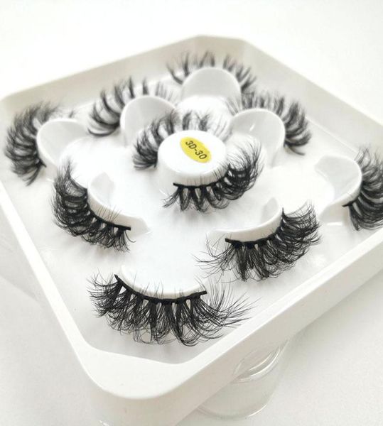 

false eyelashes 25pairs 25 mm 3d mink lashes bulk faux with custom box wispy natural pack short wholes9377930