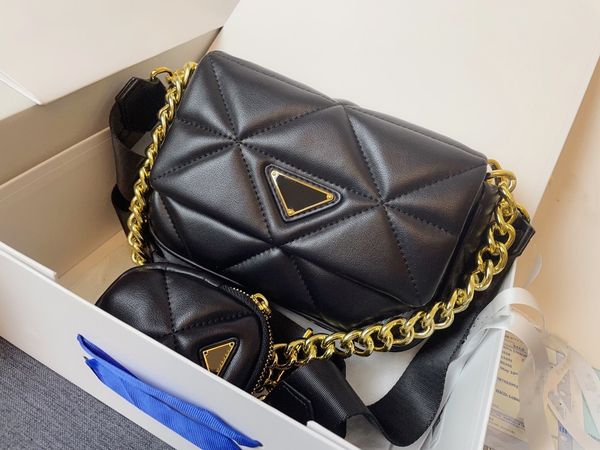 

21ss designer bag women fashion crossbody bag luxurys woman shoulder bag goatskin diamond pattern square handbag lady wallet summer fresh an