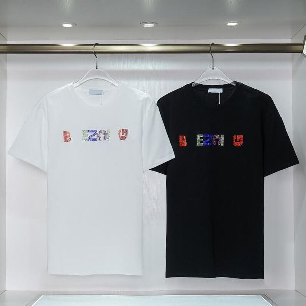 

mens t shirt designer for men womens shirts fashion tshirt with letters casual summer short sleeve man tee woman clothing us size, White;black