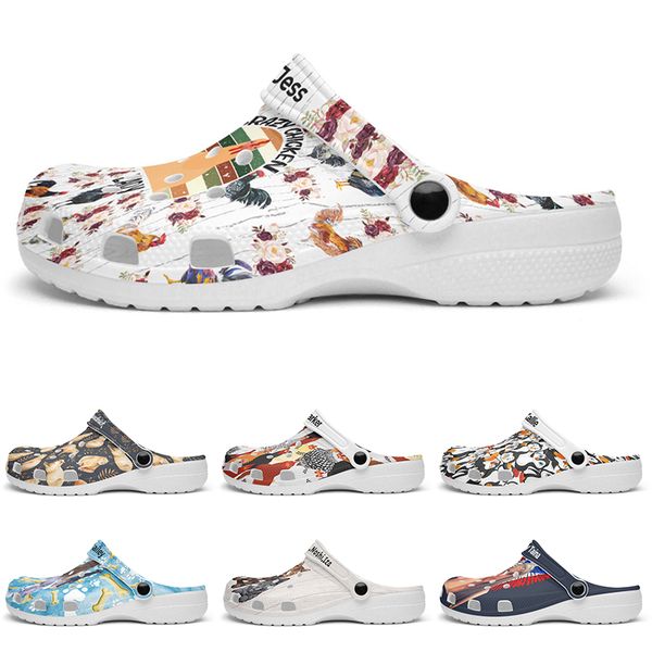 

Customized beautiful and comfortable glossy Diy shoes for men and women's indoor slippers 36-97447