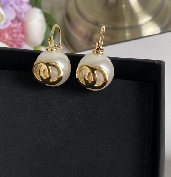 

designer earrings fashion charm lady ear pendants noble temperament birthday party gifts9860809, Golden