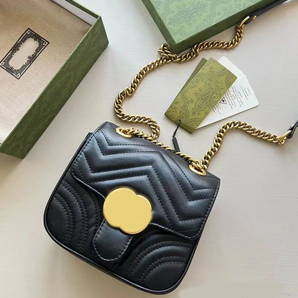 

luxucky designer bags crossbody bag shoulder woman chain bag messenger classic handbag fashion bag wallet clutch with box 2368